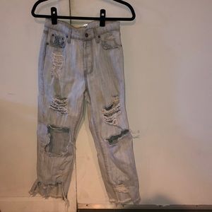 Carmar Ripped Blue Jeans